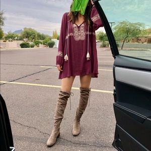 Flowy Linen Stitch shirt